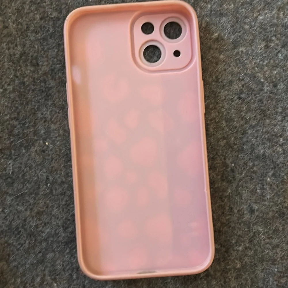 Pink leopard iPhone case